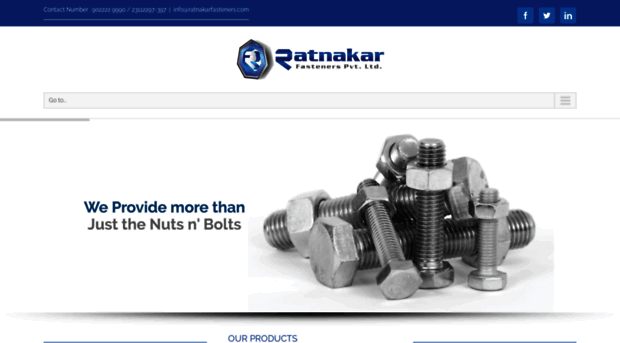 ratnakarfasteners.com