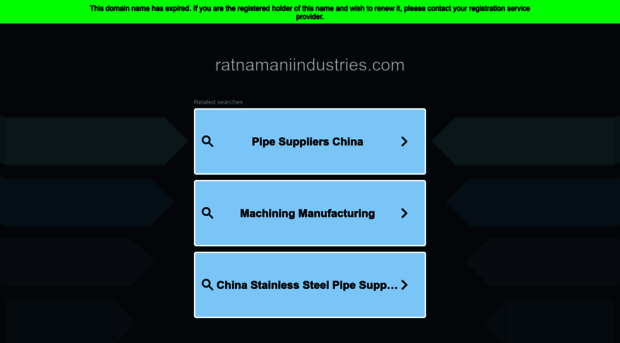 ratnamaniindustries.com