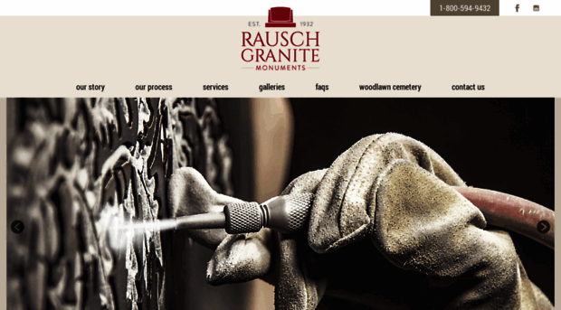 rauschgranitemonuments.com