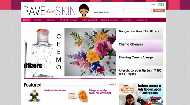 raveaboutskin.com