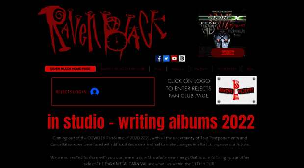 ravenblackband.com