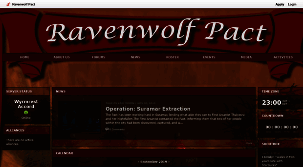 ravenwolfpact.shivtr.com