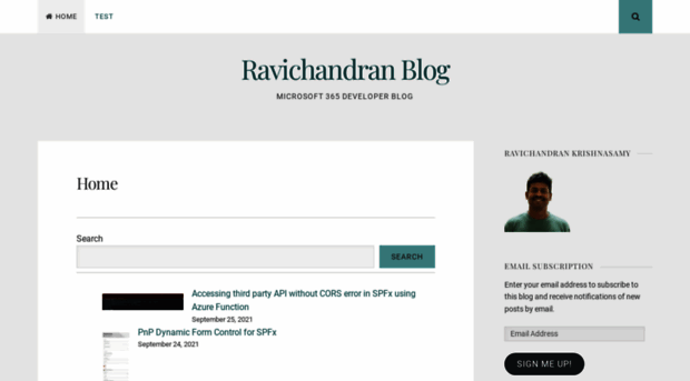 ravichandran.blog