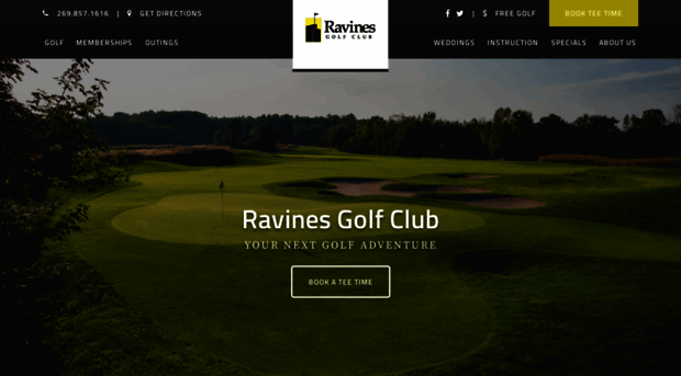 ravinesgolfclub.com