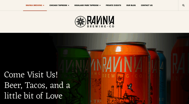 raviniabrewing.com