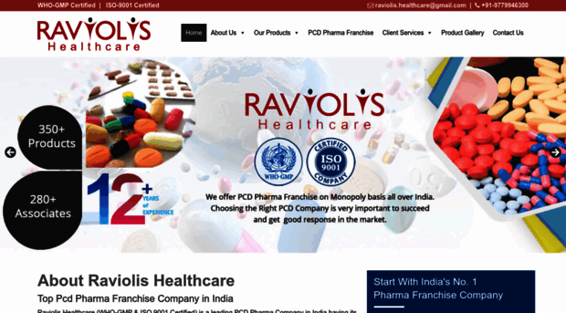 raviolishealthcare.in