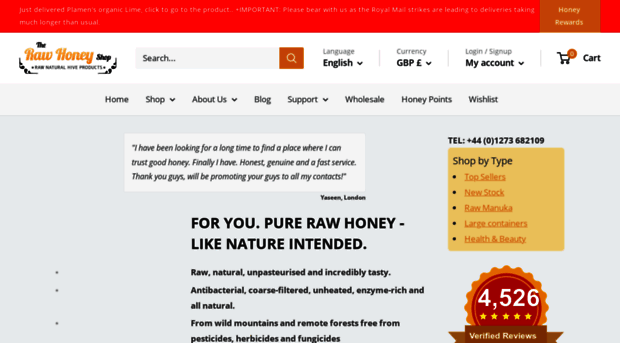 raw-organic-honey-shop.myshopify.com