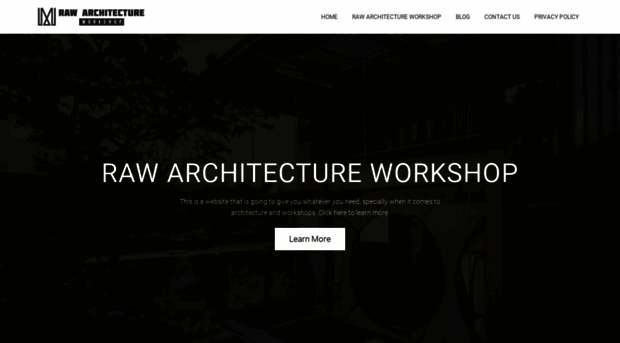 rawarchitectureworkshop.com