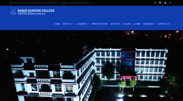 rawatnursingcollege.com