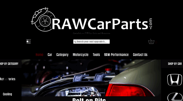 rawcarparts.com