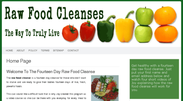 rawfoodcleanses.com