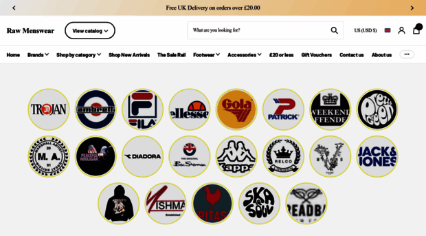 rawmenswear.co.uk