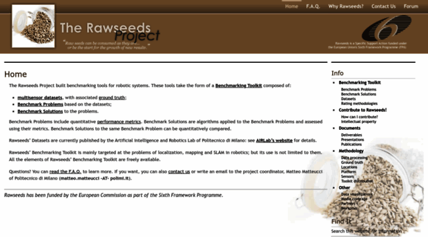 rawseeds.org