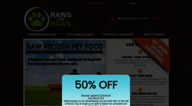 rawsforpaws.com