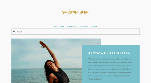 rawsomeyoga.com