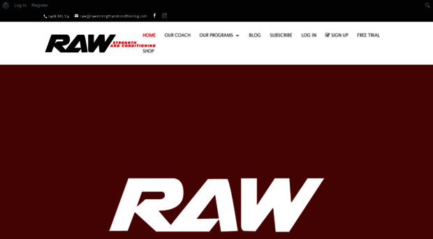rawstrengthandconditioning.com