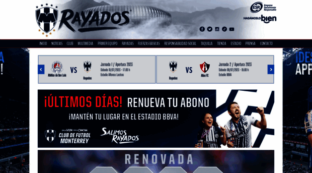 rayados.com.mx