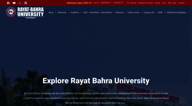 rayatbahrauniversity.edu.in