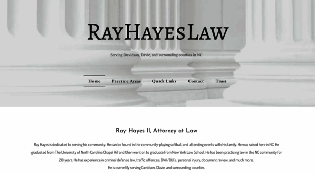 rayhayeslaw.net