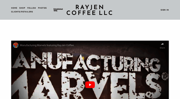 rayjencoffeeco.com