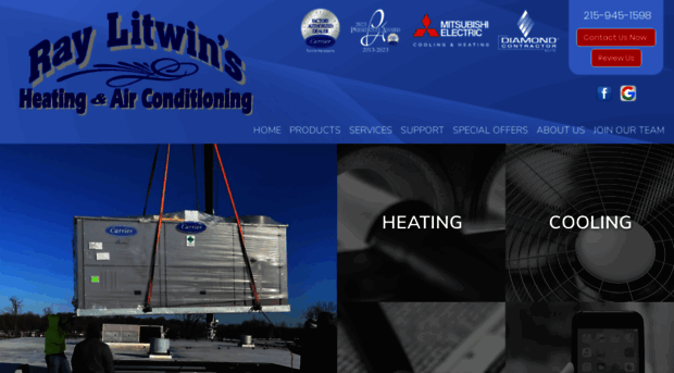 raylitwinhvac.com