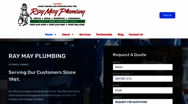 raymayplumbing.com