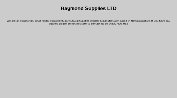 raymondsupplies.co.uk