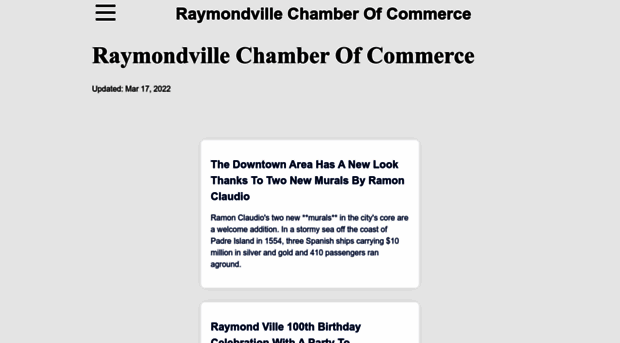 raymondvillechamber.com