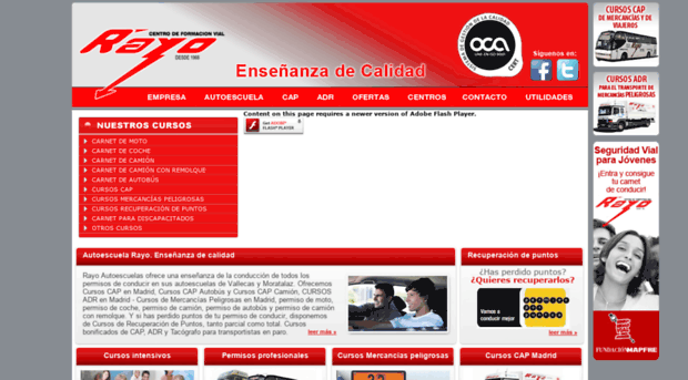 rayoautoescuelas.com