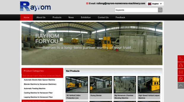 rayrom-nonwovens-machinery.com