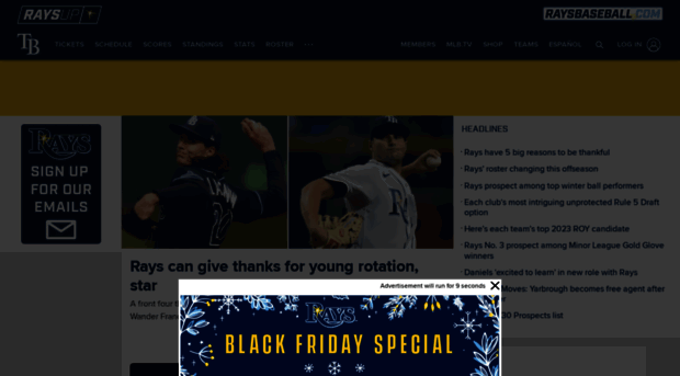 raysbaseball.com