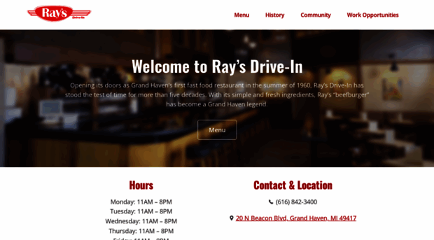 raysdrivein.com