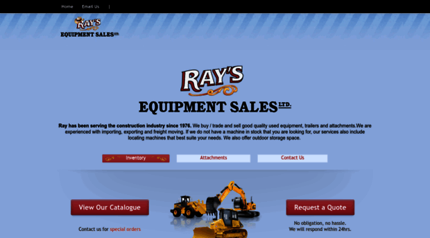 raysequipmentsales.com