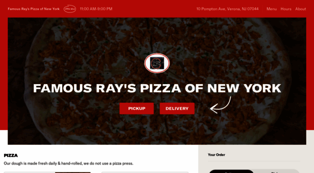 raysfamouspizzamenu.com