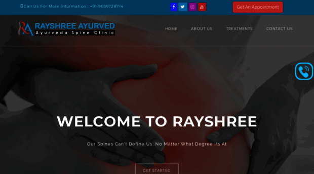 rayshreeayurveda.com