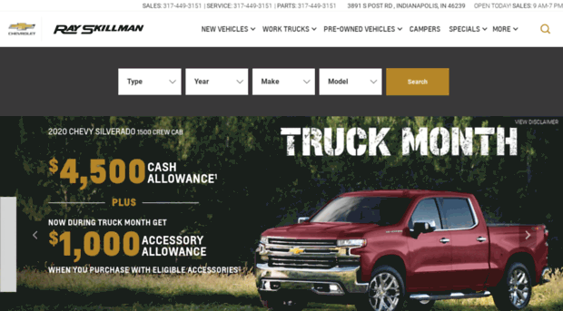 rayskillmanchevrolet.com