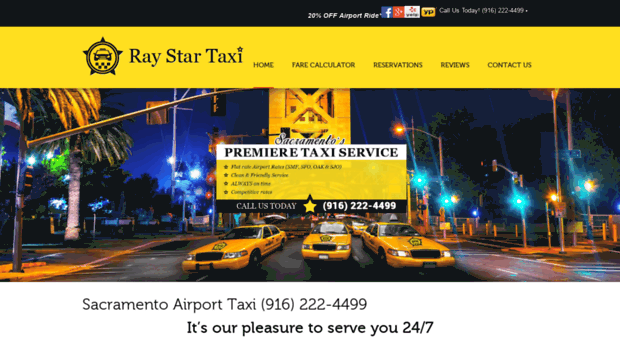 raystartaxi.com