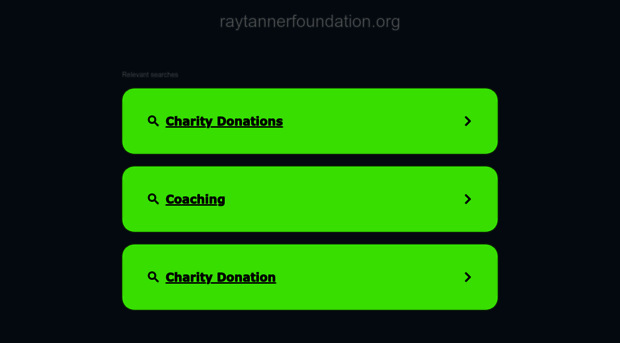 raytannerfoundation.org