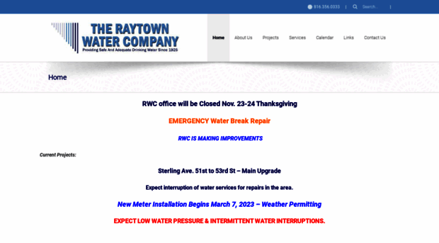 raytownwater.net