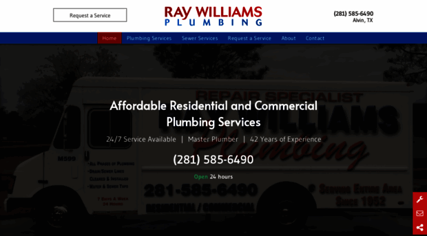 raywilliamsplumbing.com