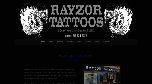 rayzortattoos.com