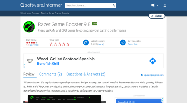 razer-game-booster.software.informer.com