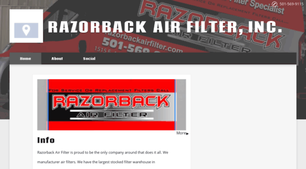 razorbackairfilters.com