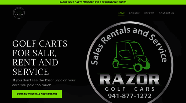 razorcarts.com