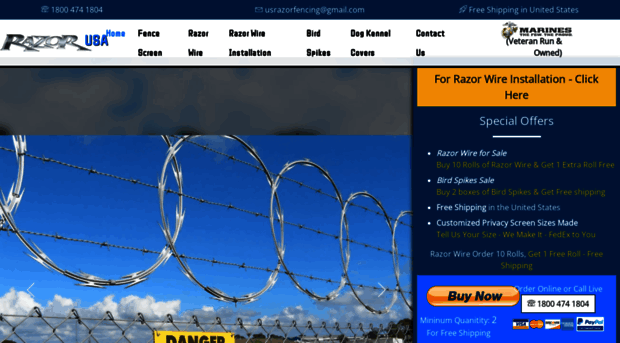 razorfencing.com