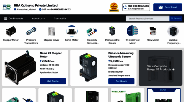 rbautomation.co.in - Pressure Transmitters and Prox... - RBA Utomation
