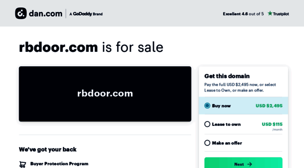 rbdoor.com