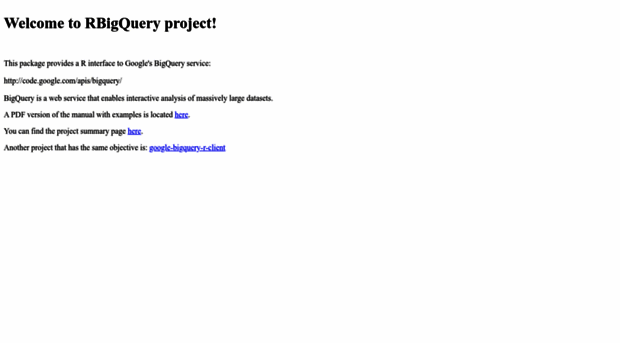 rbigquery.r-forge.r-project.org