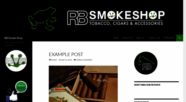 rbsmokeshop.com