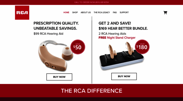 rcahearingaids.com